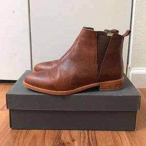 Nisolo women’s Chelsea boots - 9.5 Brandy